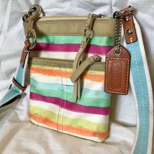 Coach cross body purse